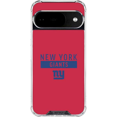 NFL New York Giants Red Performance Series Google Pixel 10 Clear Case